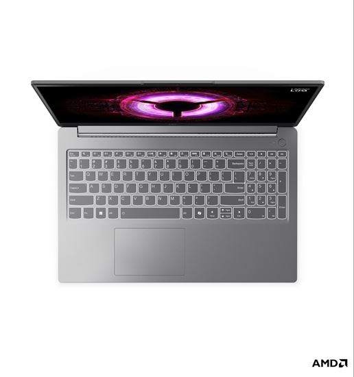 Laptop Gaming Lenovo NB LOQ 15ARP10E / Ryzen 5 7535HS / 16GB DDR5 / 512GB / 15.6′ Full HD IPS AG 144Hz / RTX 3050 6GB – Luna Grey 2
