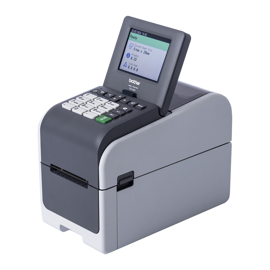 Printer Label Brother TD-2320DSA203 / USB / LAN / 203 DPI / 152 mm/s thumbnail 2
