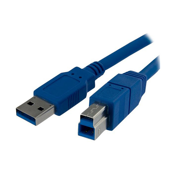 Kabllo USB StarTech.com USB3CAB2M, USB 3.0, USB-A Mashkull në USB-B Mashkull, 5Gbps, 2m - Zezë 6