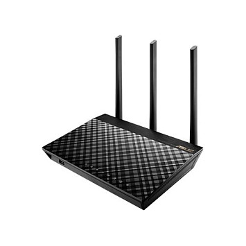ASUS, RT-AC1900U, Ruter, Wi-Fi 5, AC1900, Dual-Band, 1× Gigabit WAN + 4× Gigabit LAN, AiMesh, 1× USB 3.0 + 1× USB 2.0, Zi 3