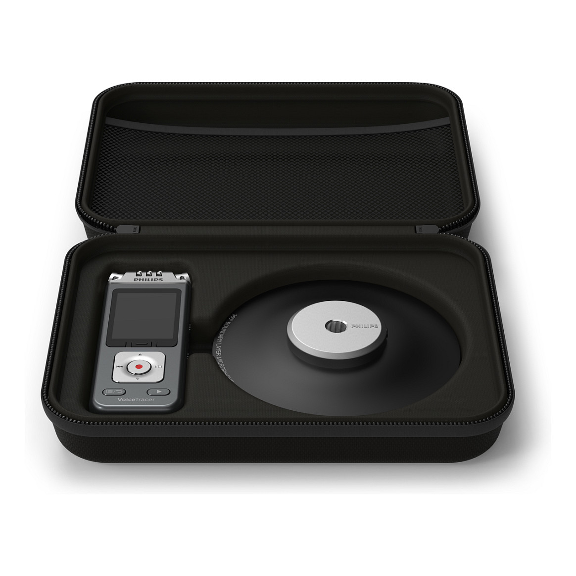 Diktafon Digjital Philips VoiceTracer DVT8115, 8GB, Ekran LCD 2", Wi-Fi, Mikrofon Konferencash 360°, USB-C - Hiri 8