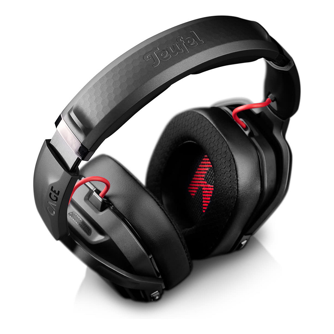 Kufje Gaming Teufel CAGE PRO / Wireless & Wired / Bluetooth / 40mm / 7.1 Surround / Mikrofon - Zezë 5