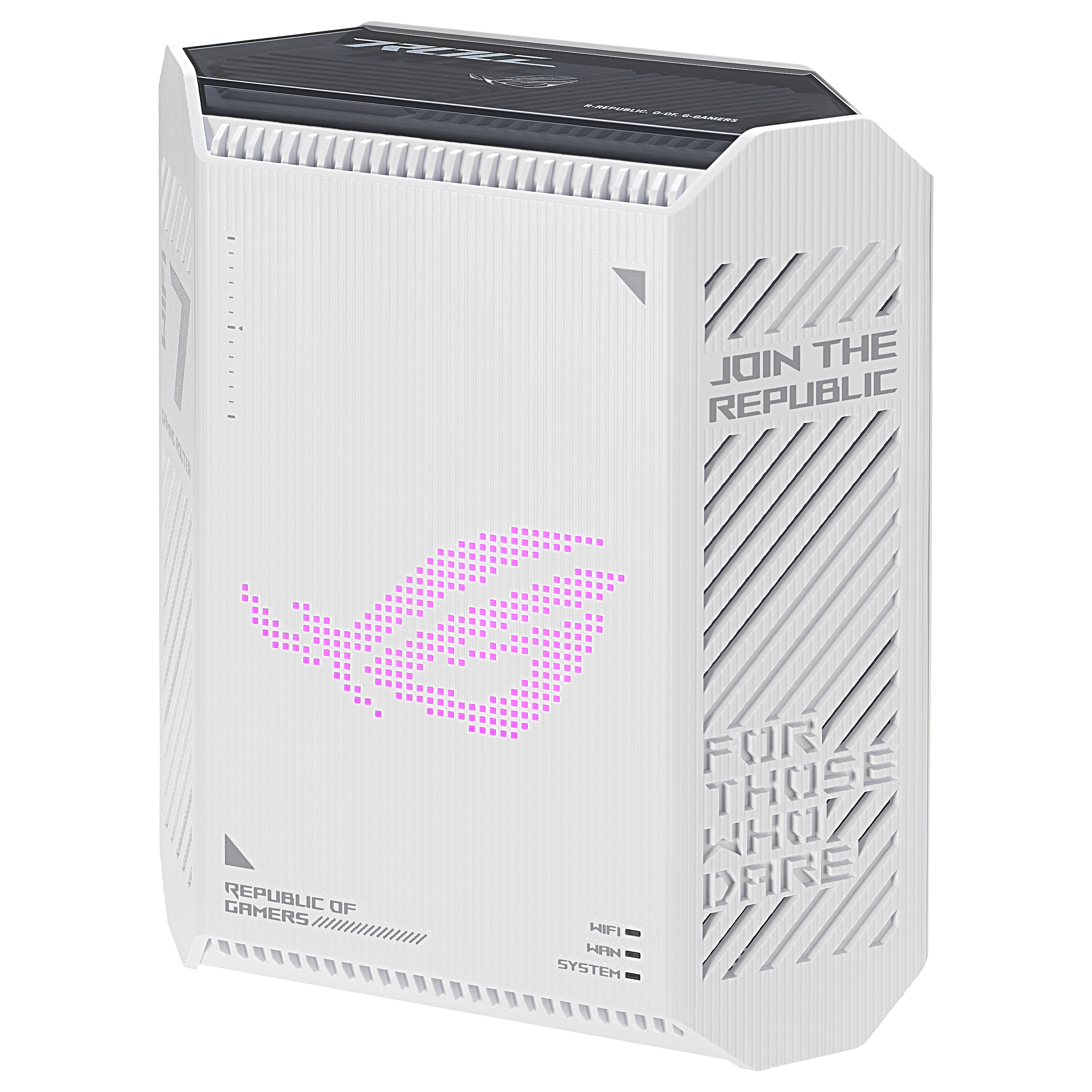 ASUS ROG Strix GS-BE7200 Wi-Fi 7 BE7200 Dual-Band Gaming Router – 2.4GHz 1376Mbps + 5GHz 5764Mbps, MLO, 4096-QAM, 1× 2.5G WAN + 4× 2.5G LAN, AiMesh – Bardhë 2