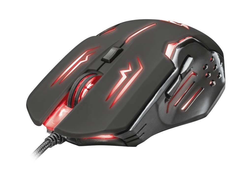 Maus Gaming Trust GXT108 Rava / lluminated / Optik / RGB / USB /  3200 DPI / E zezë 2