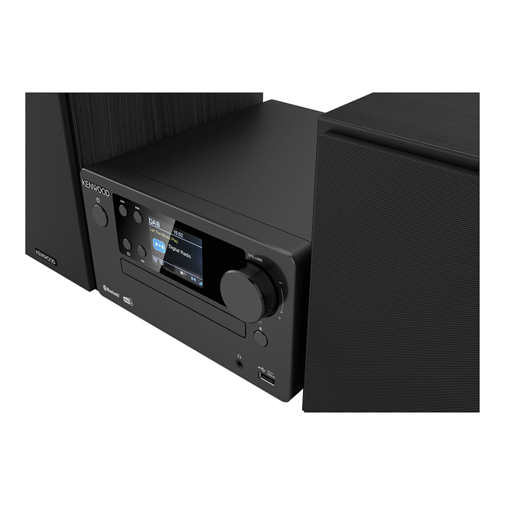 Sistem Audio Kenwood M-725DAB-B, 2 × 25W, CD, USB, DAB+, FM-RDS, Bluetooth 5.0 - Zezë 3