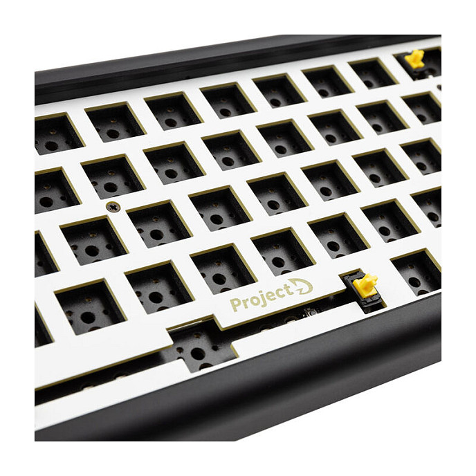 Tastierë Gaming Ducky Tinker65 Barebone 65% / Mekanike / Hot-Swap / Gasket Mount / RGB / USB-C / 1000Hz - Zezë 5