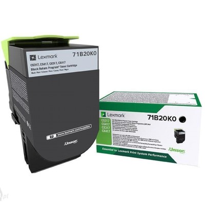 Toner Lexmark 71B20K0 – Zezë thumbnail 2