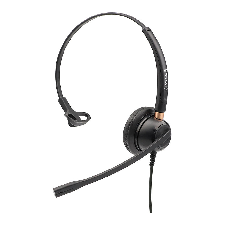 Kufje me kabllo Tellur Voice 320 / USB-A + USB-C / Binaural / 150–10.000 Hz - Zezë 10