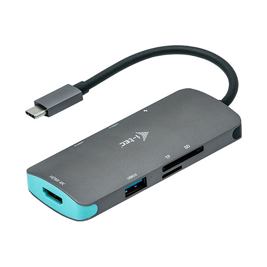 Docking Station I-TEC USB-C Nano / 4K HDMI / PD / LAN / USB - Argjend thumbnail 2