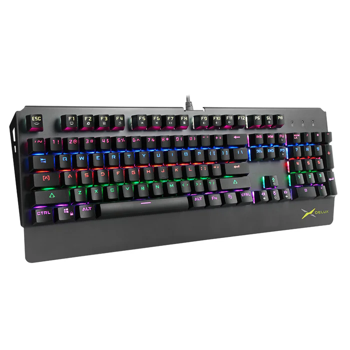 Tastierë Gaming Delux KM06 / Mekanike / RGB / Anti-Ghosting / E zezë 3