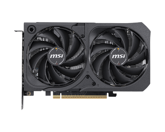 Kartelë Grafike MSI GeForce RTX 5050 Shadow 2X OC, 8GB GDDR6, PCIe 5.0, 128-bit, Dual Fan, 3x DisplayPort 2.1b, HDMI 2.1b – Zezë 2