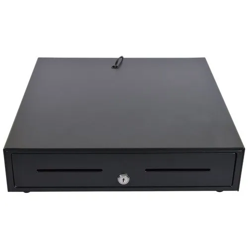 Kasë Metallic Cash Drawer POS System / 3-position key lock / 40.5*42 CM / e zezë 2