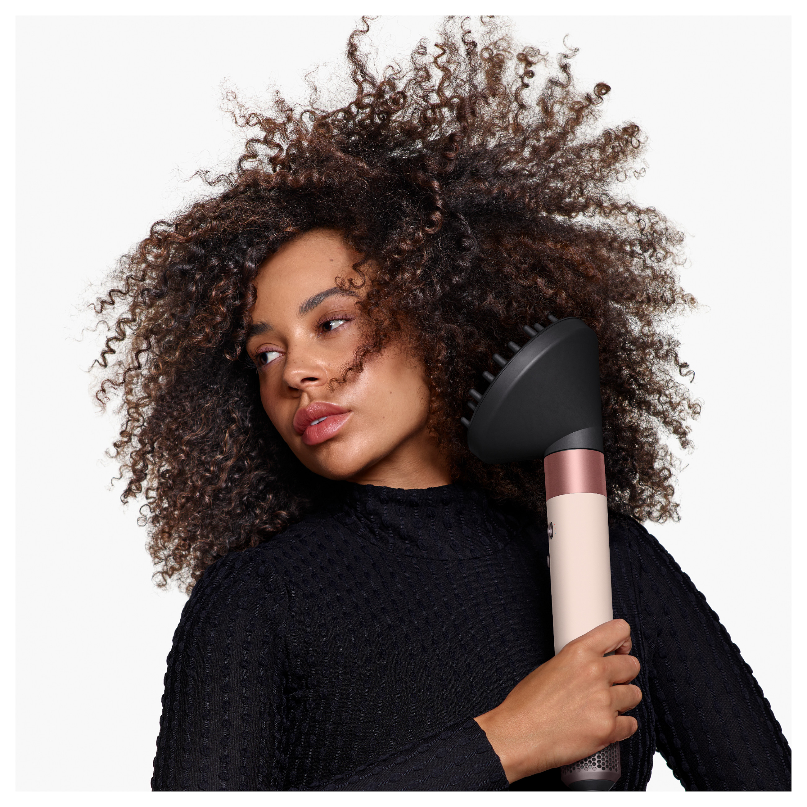 Stiluese për flokë Dyson Airwrap i.d., 1300 W, kabllo 2.675 m - Rozë/Ari 6