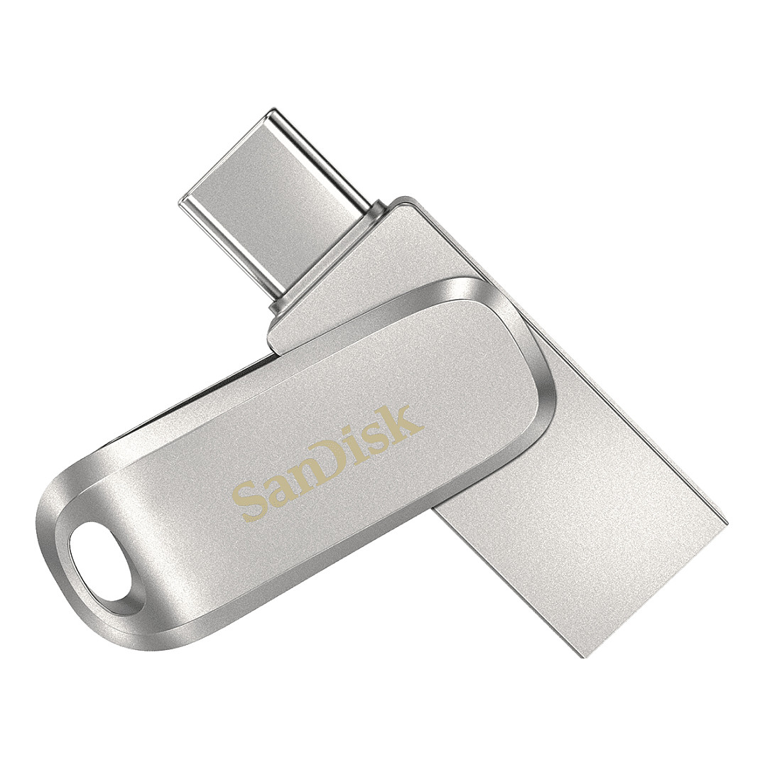 USB Flash Drive STICK 512GB USB 3.1 SanDisk Ultra Dual Drive Luxe Type-C - Hiri