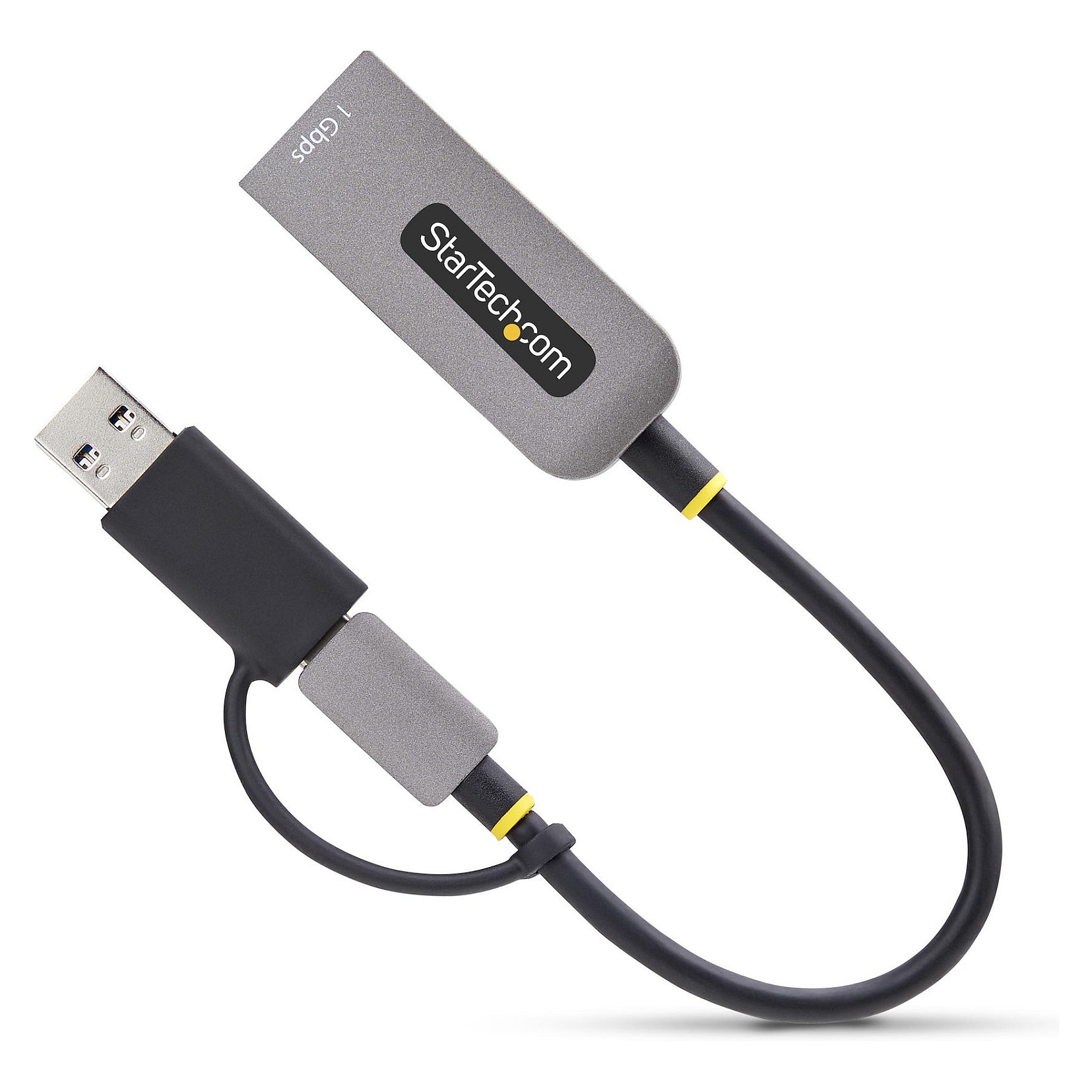 Adapter Rrjeti StarTech C21GA-USB-ETHERNET, USB-C/USB-A, Gigabit Ethernet, RJ45 - Gri 9