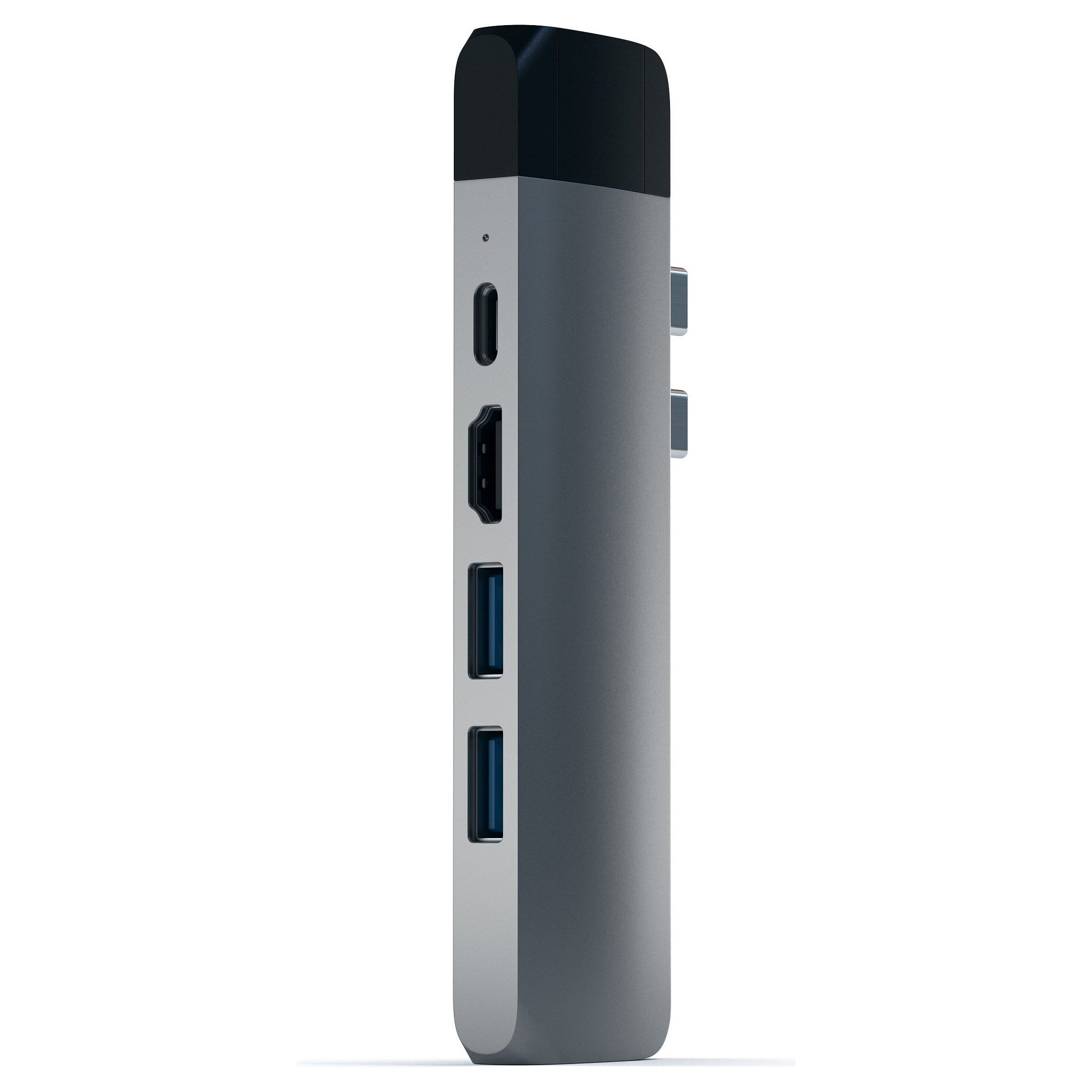 Hub USB-C Satechi ST-TCPHEM, 2x USB-A, USB-C, HDMI 4K, Ethernet Gigabit, microSD, PD 87W - Hiri 5