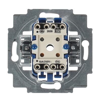 Buton Elektrik Busch-Jaeger 2020 US-201, 1 pol, 10 A, 250 V AC - Blu