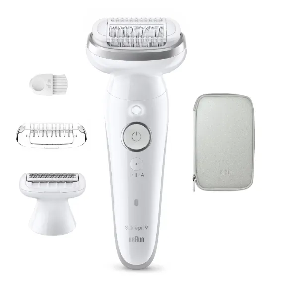 Epilator Braun Silk-épil 9 Flex 9-030 3D / 40 MicroGrip / Smart Touch / Smart Light / Wet & Dry / 50 Min – Rozë 6
