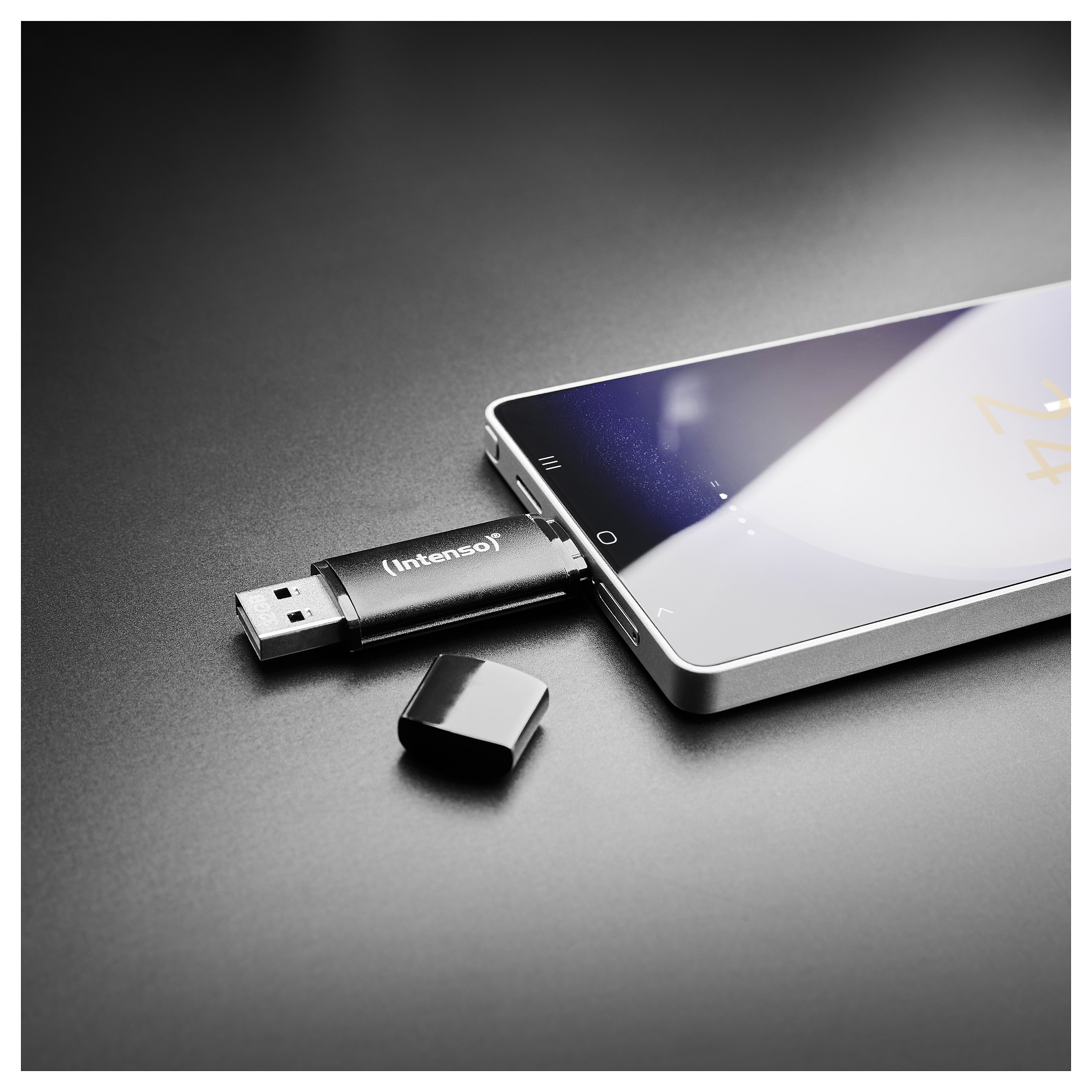USB Flash Drive Stick Intenso Flex Line 64 GB / USB-C and USB-A - Zezë thumbnail 6