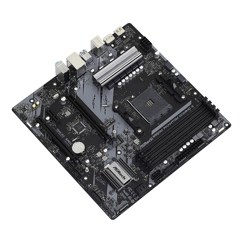 Pllakë Amë AM4 ASRock B550M Phantom Gaming 4 thumbnail 3
