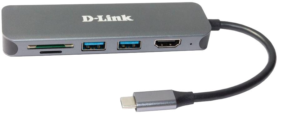 Docking Station D-Link DUB-2327 / USB-C / HDMI / SD/microSD / 60W - Hiri thumbnail 3