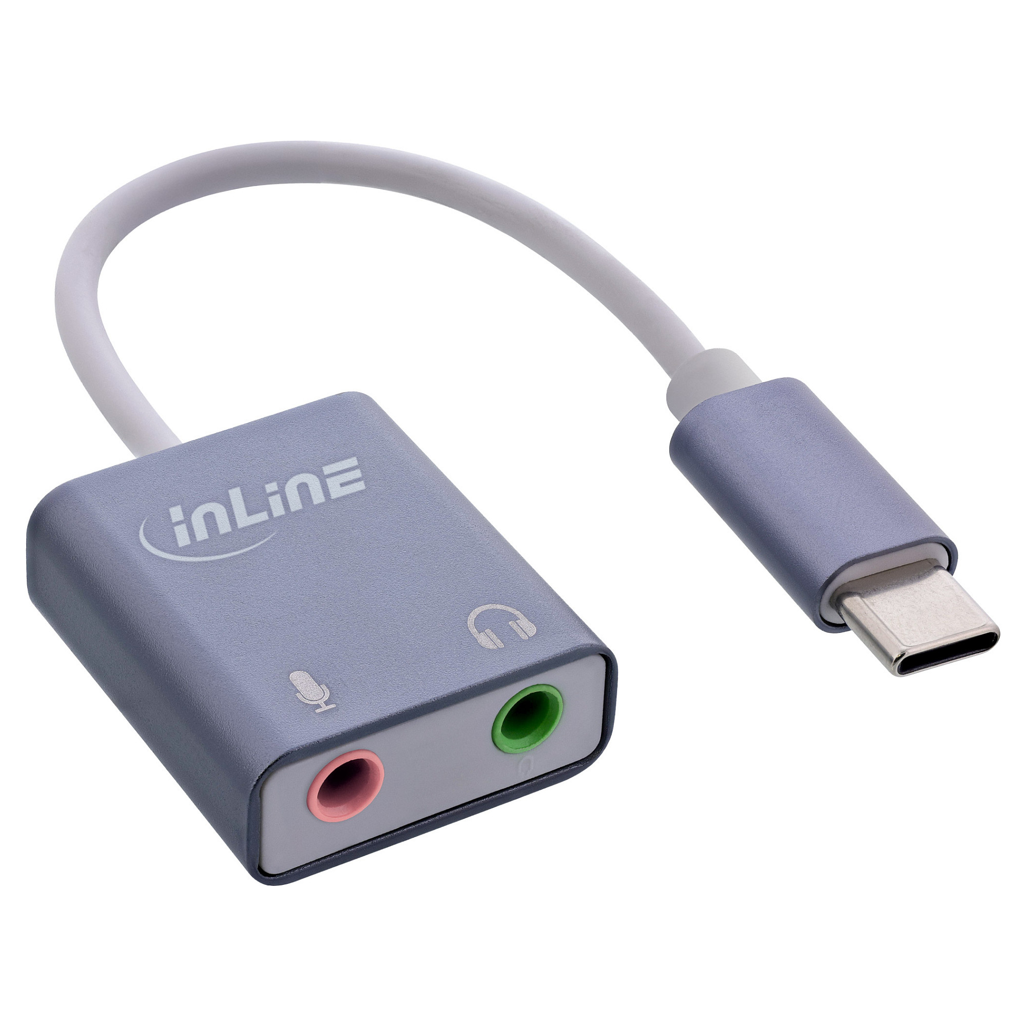 Adapter i brendshëm USB InLine 33446I, USB 3.0 në 2 × USB 2.0, 15 cm - Zezë 2