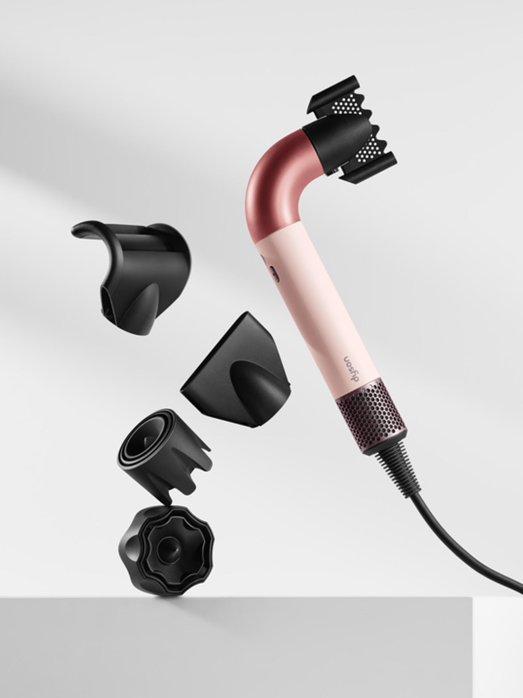 Tharëse për flokë Dyson Supersonic r / HD17 / 113332-01 / 1700W / 110.000 rpm / 4 Temperatura / 3 Shpejtësi / 5 Aksesorë RFID – Rozë/Ari 4