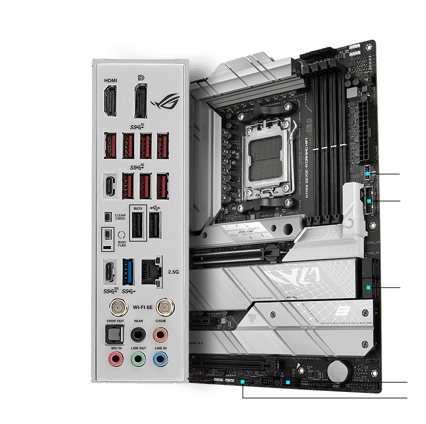 Motherboard Gaming ASUS ROG STRIX X670E-A / AM5 / ATX / WiFi 4