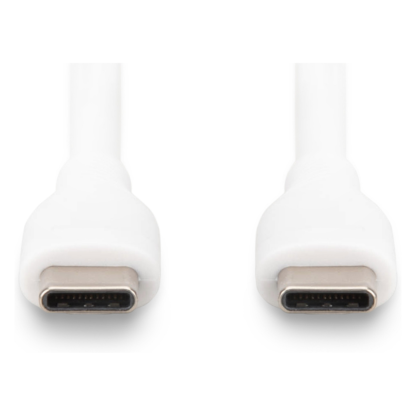 Kabllo Digitus USB-C 2.0 (ST-ST) 1m, 60W, e bardhë thumbnail 2