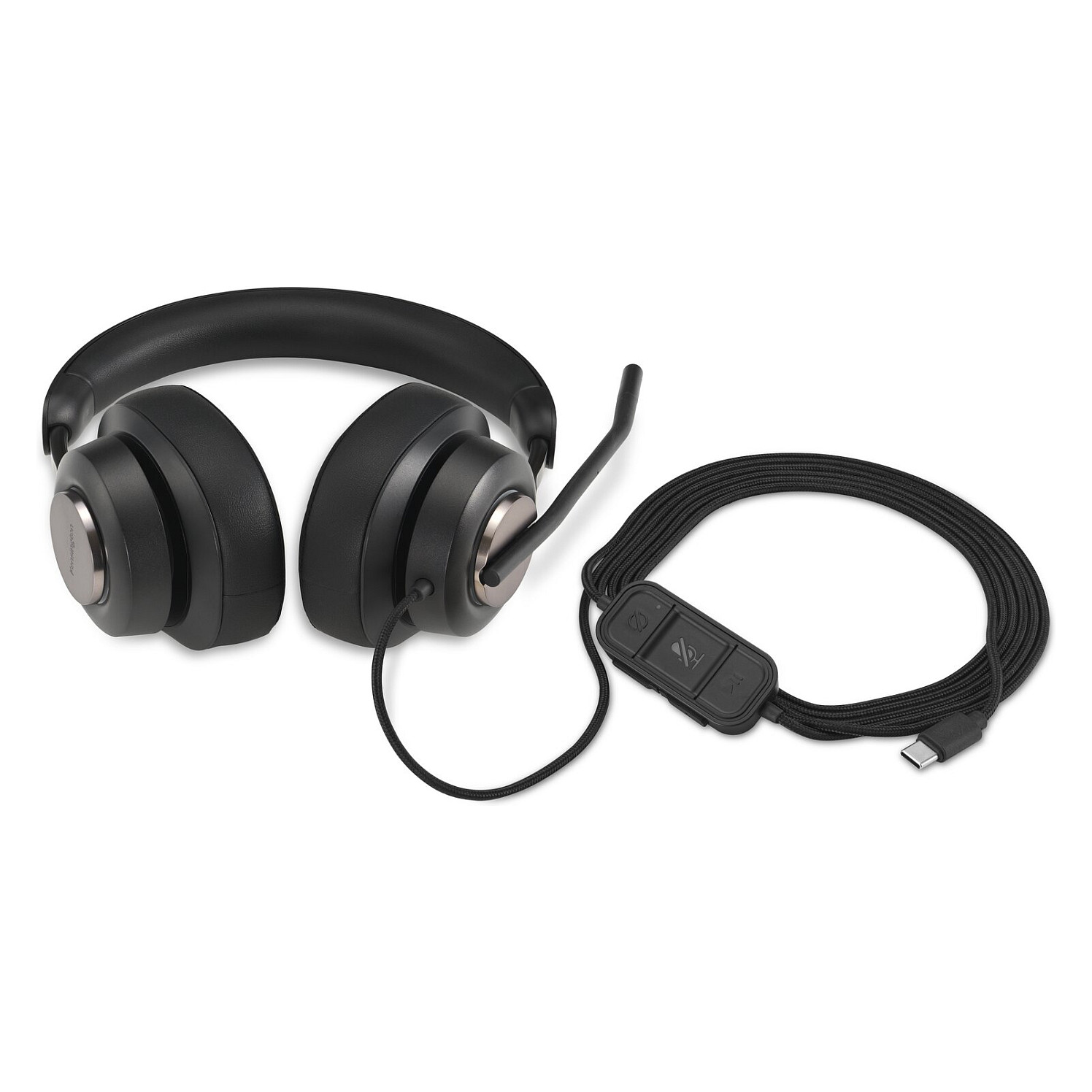 Kufje me kabllo Kensington H2000 / USB-C / Stereo / 40mm / Mikrofon me reduktim të zhurmës - Zezë 2