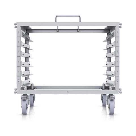 Ubiquiti UniFi Toolless Mini Rack U-Rack-6U-TL / 6U / 19" / Open Frame / me Rrota – Silver 3