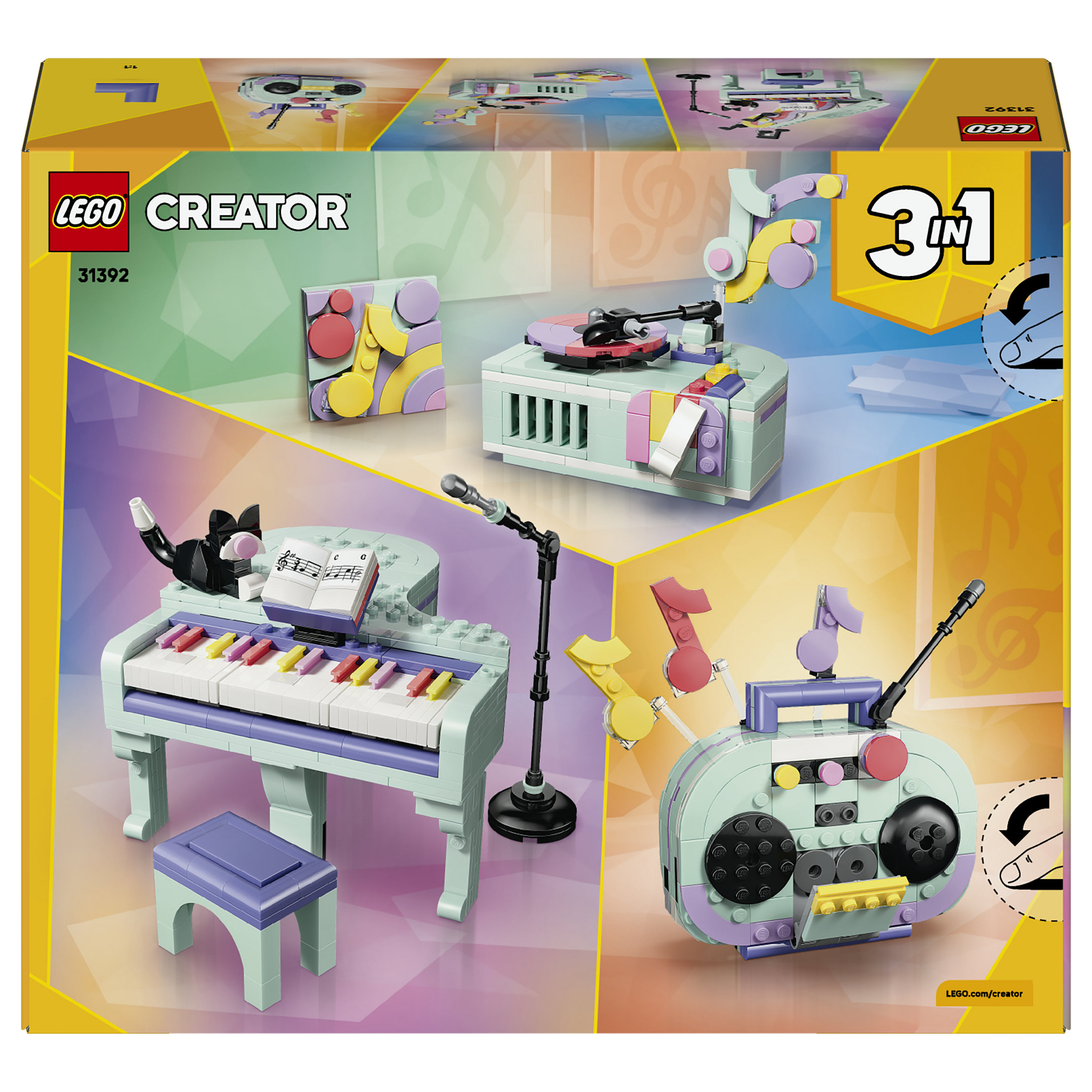 LEGO Creator Deko-Klavier mit Katze thumbnail 6
