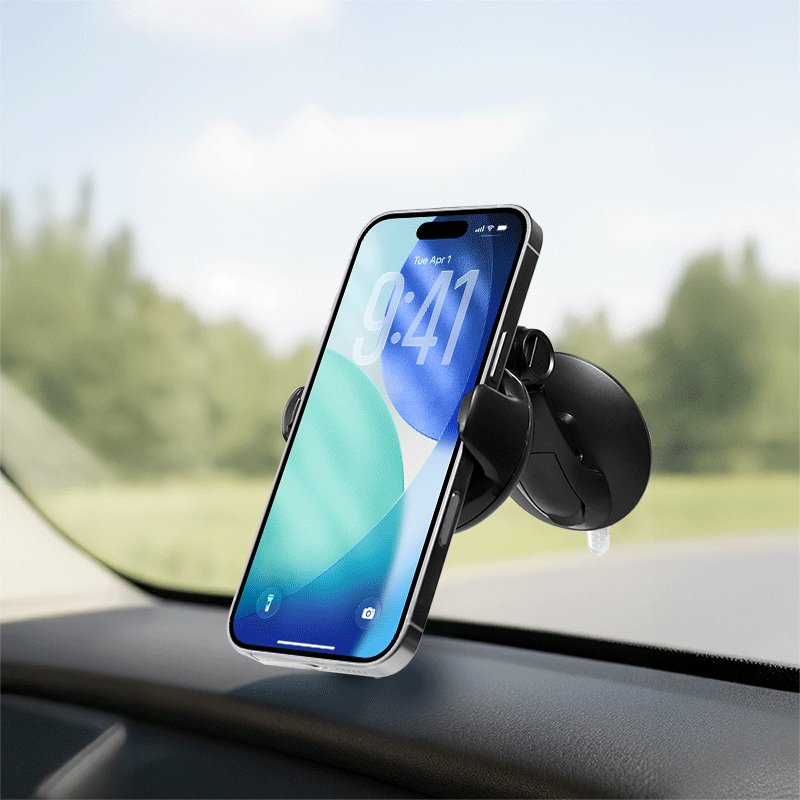 Mbajtëse për Telefon për Veturë LogiLink AA0199, 4.5–7", Rrotullim 360° - Zezë 2