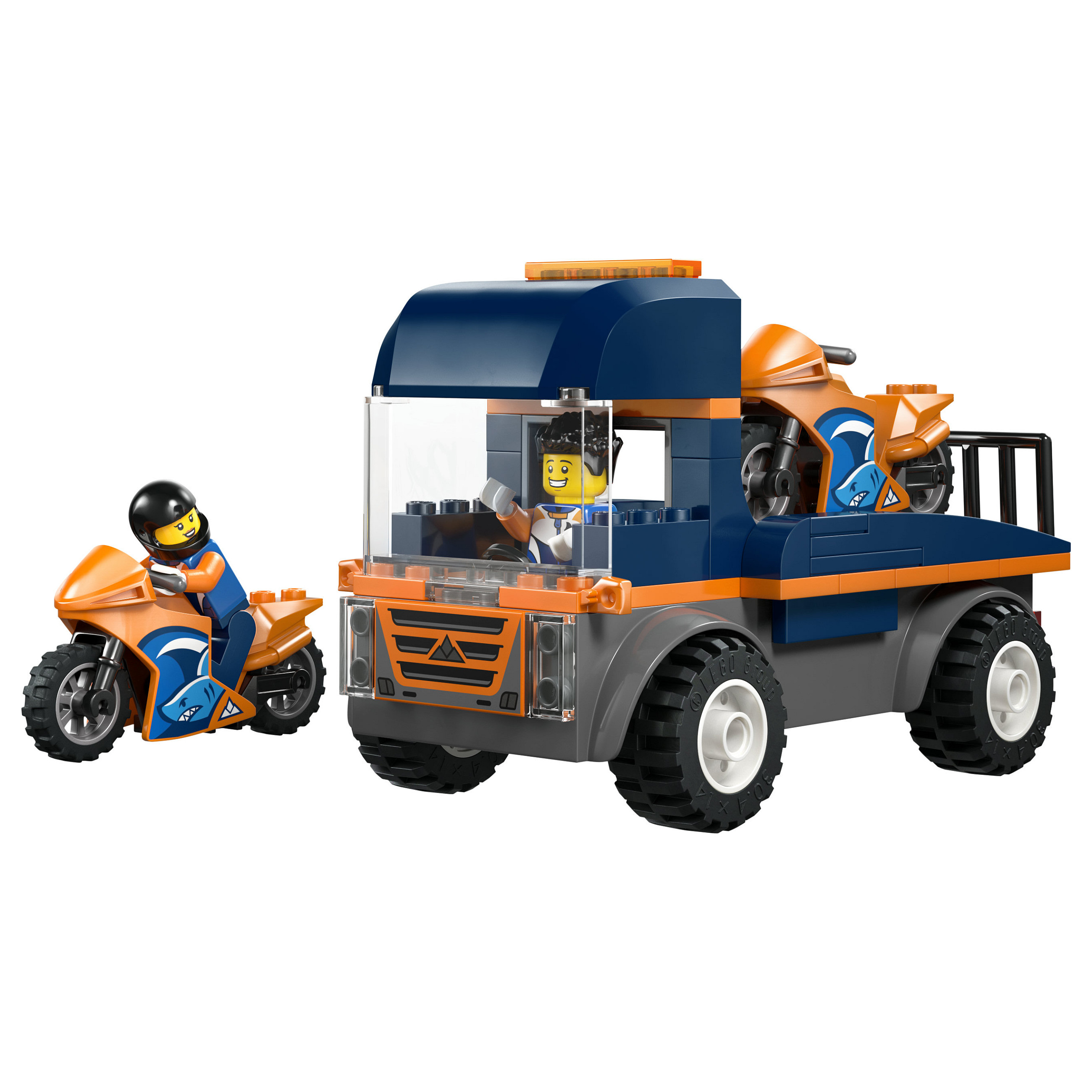 LEGO City Motorcycle Transporter 60491 thumbnail 2