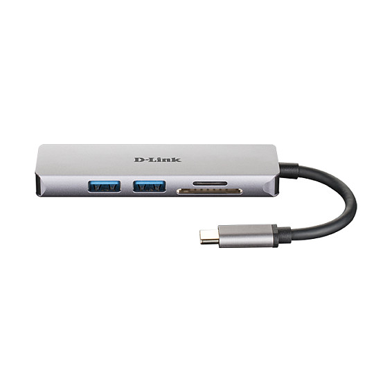 HUB USB‑C D‑Link DUB‑M530 / USB 3.0 / HDMI / Card Reader thumbnail 2