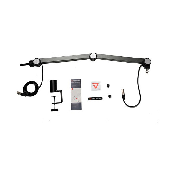 Mbajtëse për Mikrofon Thronmax Caster S2 / XLR / 360° / C-Clamp / 1kg - Zezë 2
