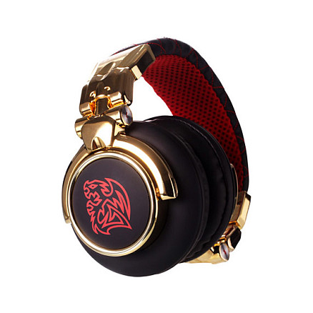 Kufje me kabllo Tt eSPORTS DRACCO Signature, Gaming, 50 mm, 3.5 mm, 10–22000 Hz, 1.5 m - Zezë/Ari/E kuqe 3