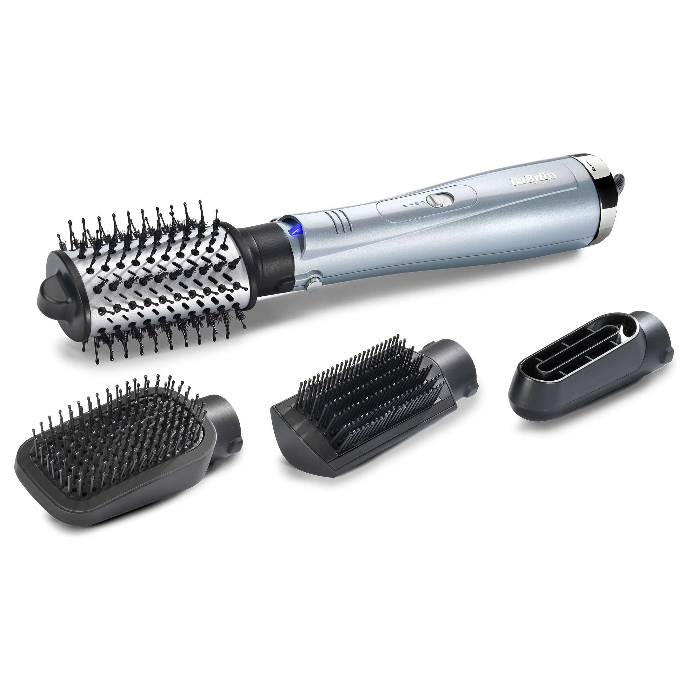 Stilues për flokë BaByliss Hydro-Fusion Smooth & Shape - Argjend