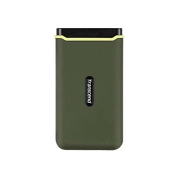 Transcend ESD380C 2TB External SSD – USB 3.2 Gen 2x2 20Gbps, deri 2000MB/s, Type-C – Military Green