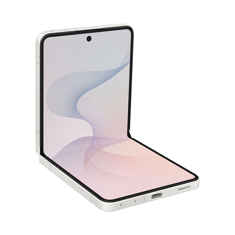 Telefon Android Samsung Galaxy Z Flip8 5G Dual SIM / 6.9" FHD+ Dynamic AMOLED 2X 120Hz / 12GB / 256GB / 5G – Krem 4