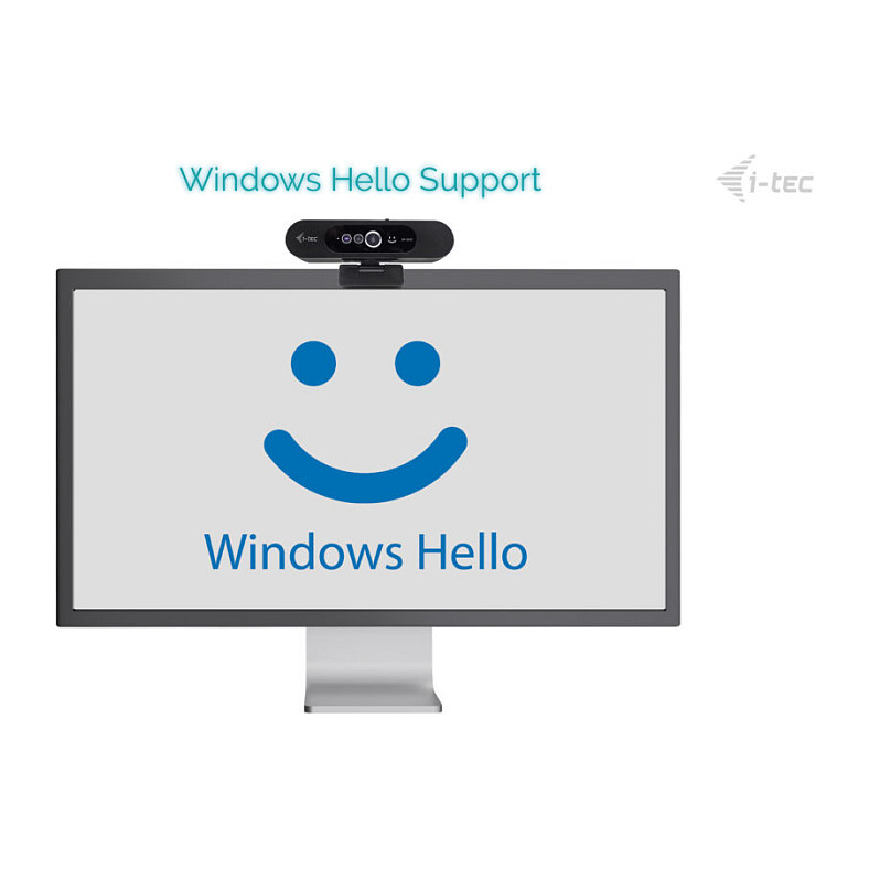 Webcam I‑TEC SOLOMON WH200 / 2K / Windows Hello - Zezë 7