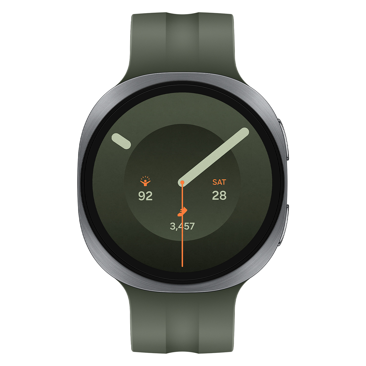 Orë e mençur Samsung Galaxy Watch9, 44 mm, LTE, Super AMOLED 1.47", GPS, Bluetooth 6.0, 32 GB - Argjend/Gjelbër