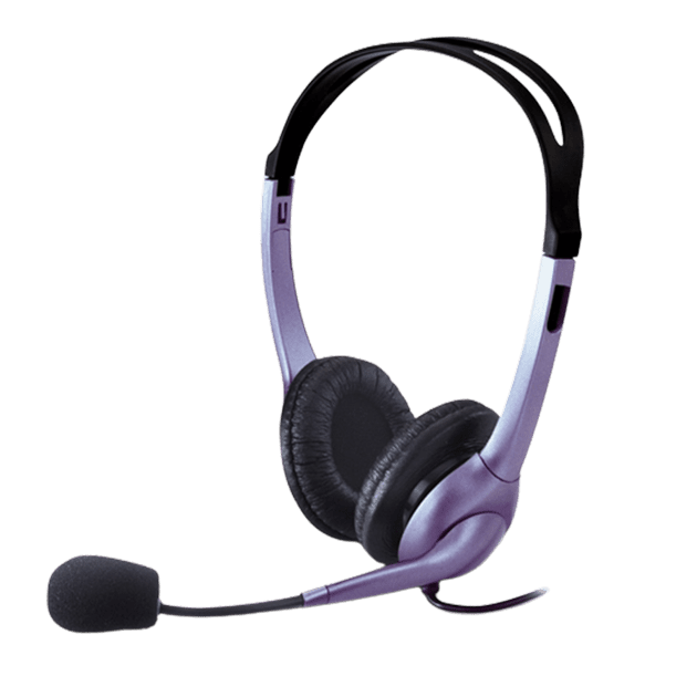 Kufje Genius HS-04S / + Mikrofon / Vjollcë