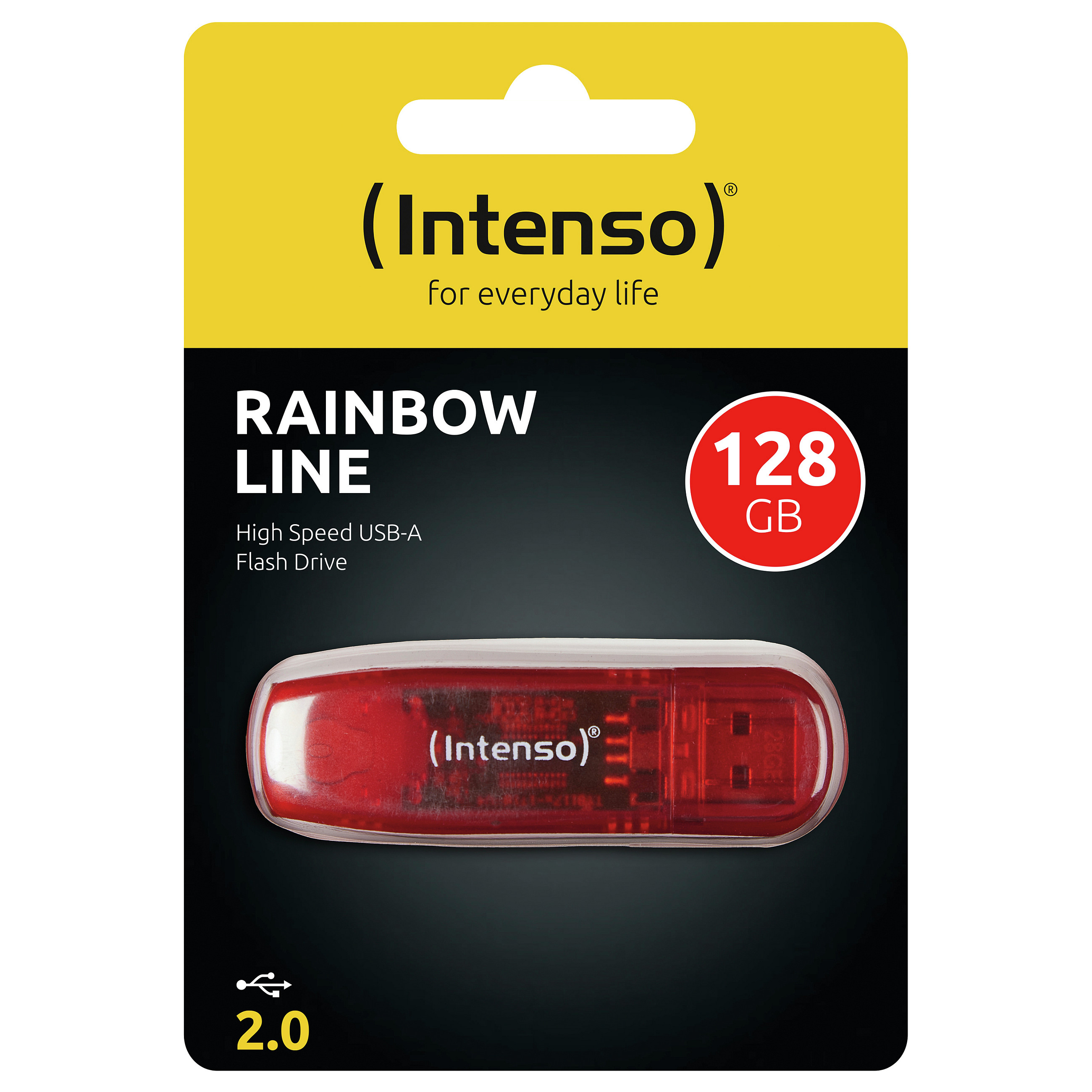 USB STICK 128GB USB 2.0 Intenso Rainbow Line thumbnail 4