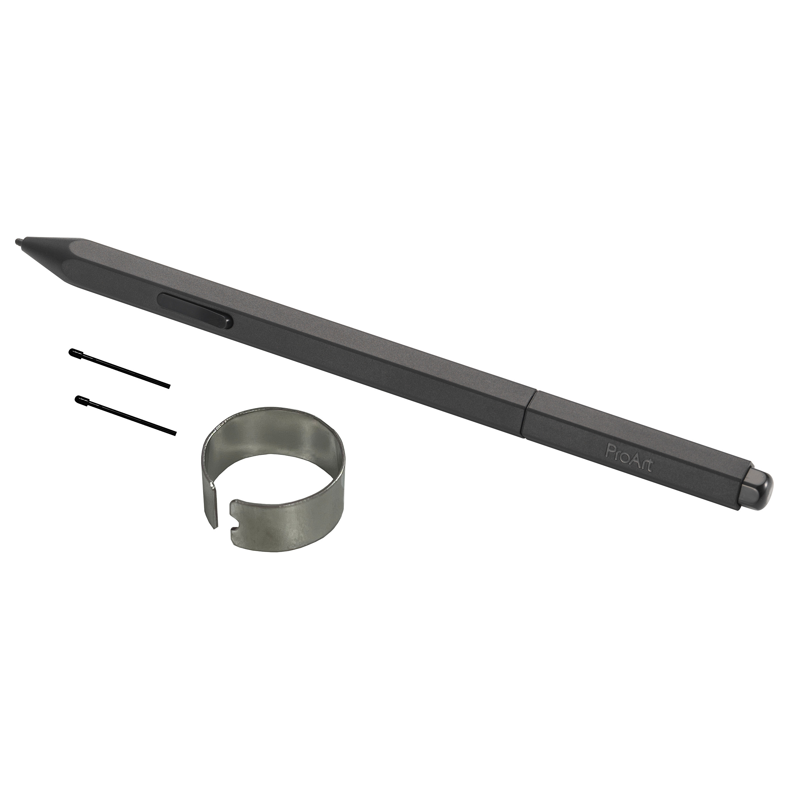 Stilolaps Digjital ASUS ProArt Pen MPA01 / Wacom EMR / 4096 Nivele Presioni / Tilt 40° / Fshirës Digital / 1 Buton Shortcut / Pa Bateri – Zezë 5