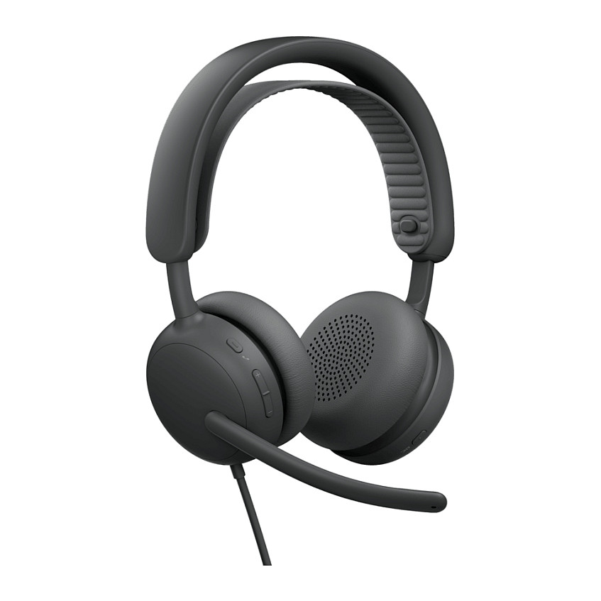 Kufje me kabllo Logitech Zone Wired 2 / USB-C & USB-A / ANC - Graphite 4