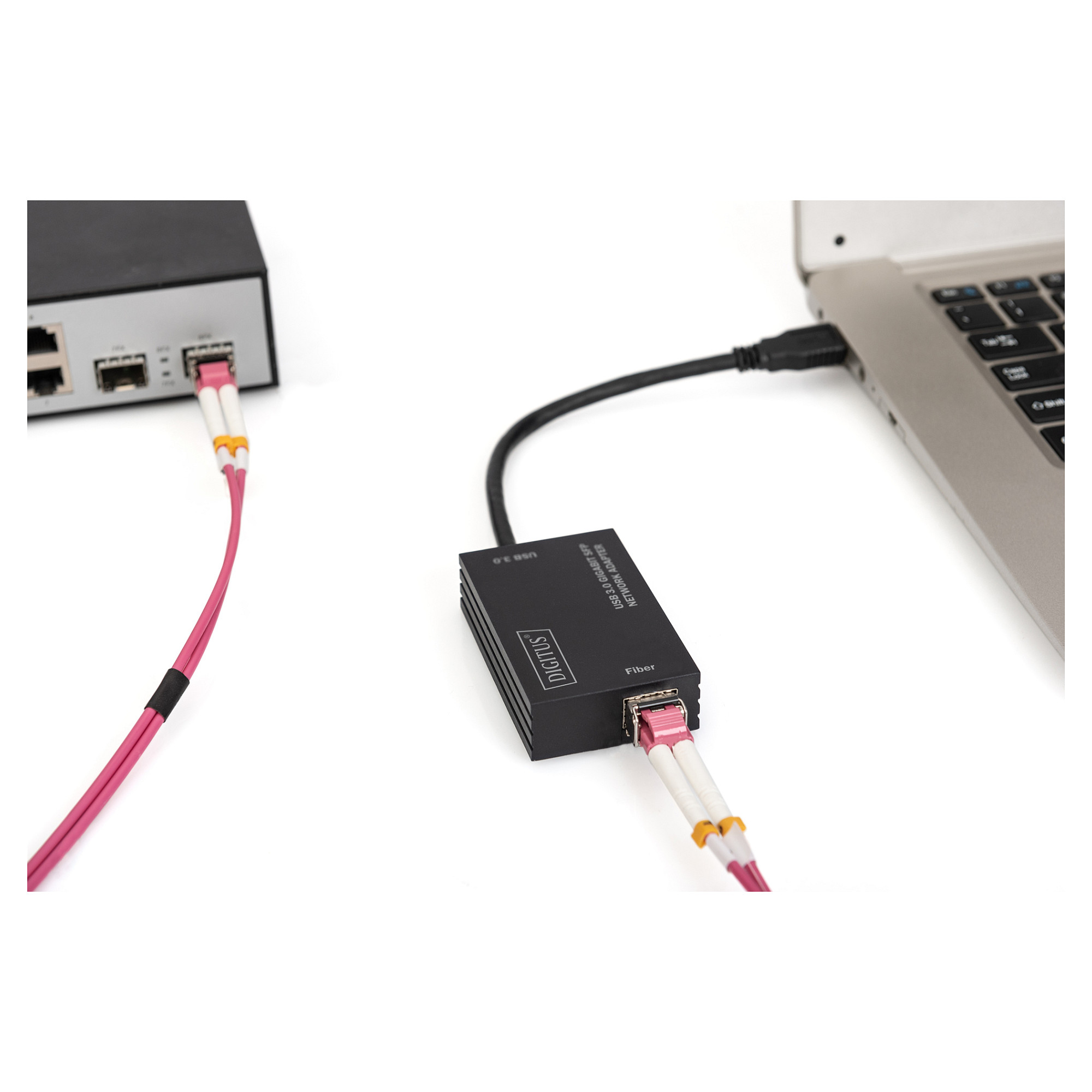 Adapter USB 3.0 DIGITUS → Gigabit SFP thumbnail 4