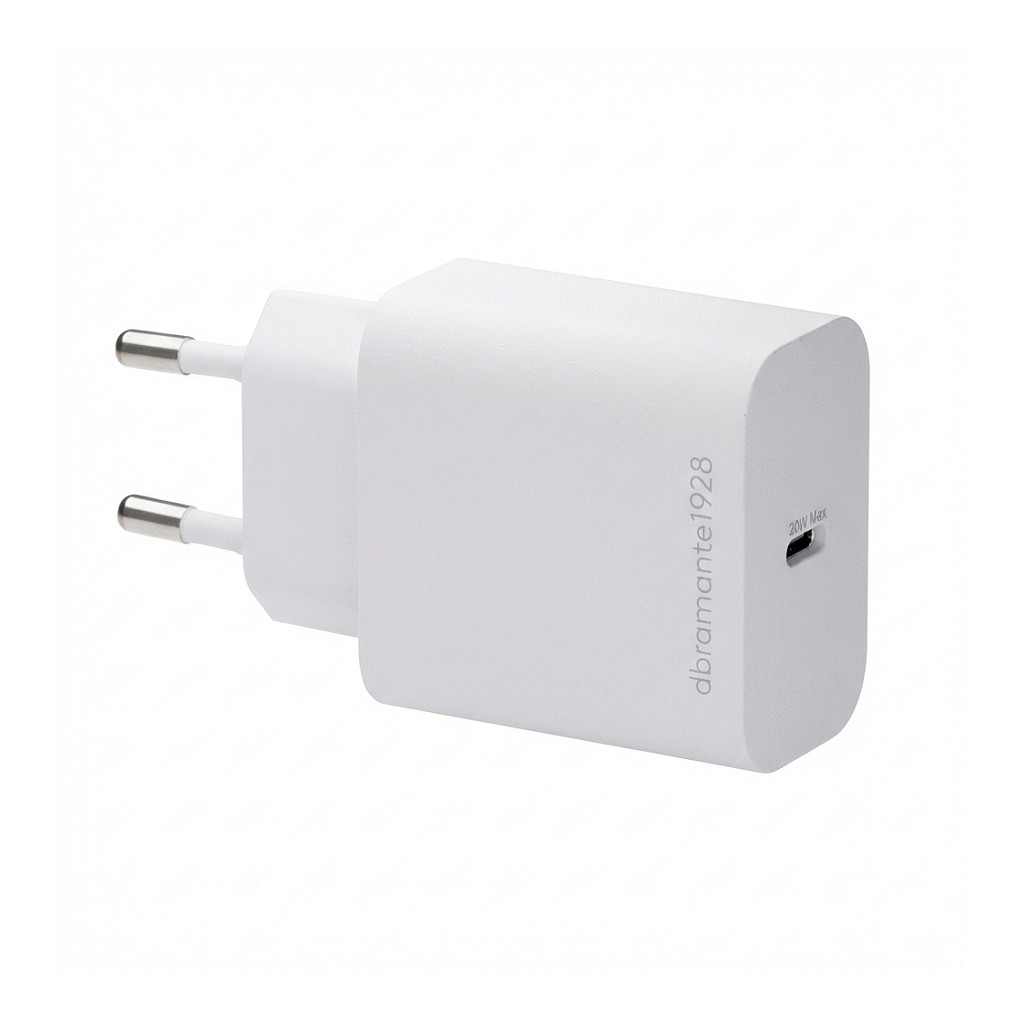 Adapter dbramante1928 CI70CCWH4436, GaN, 2x USB-C, 1x USB-A, Power Delivery, 70W - Bardhë 9