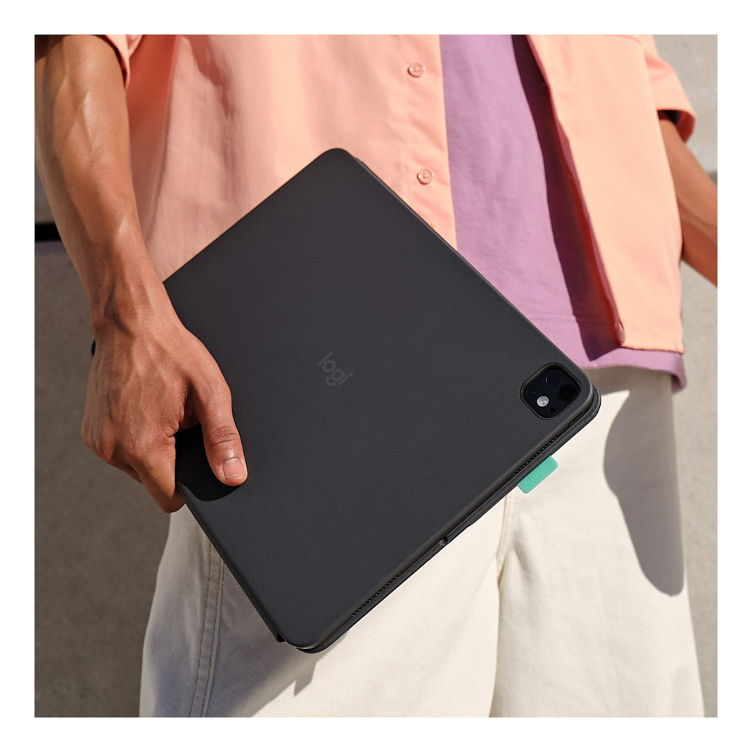 Aksesorë për tablet / Logitech Flip Folio / English layout / Graphite thumbnail 3