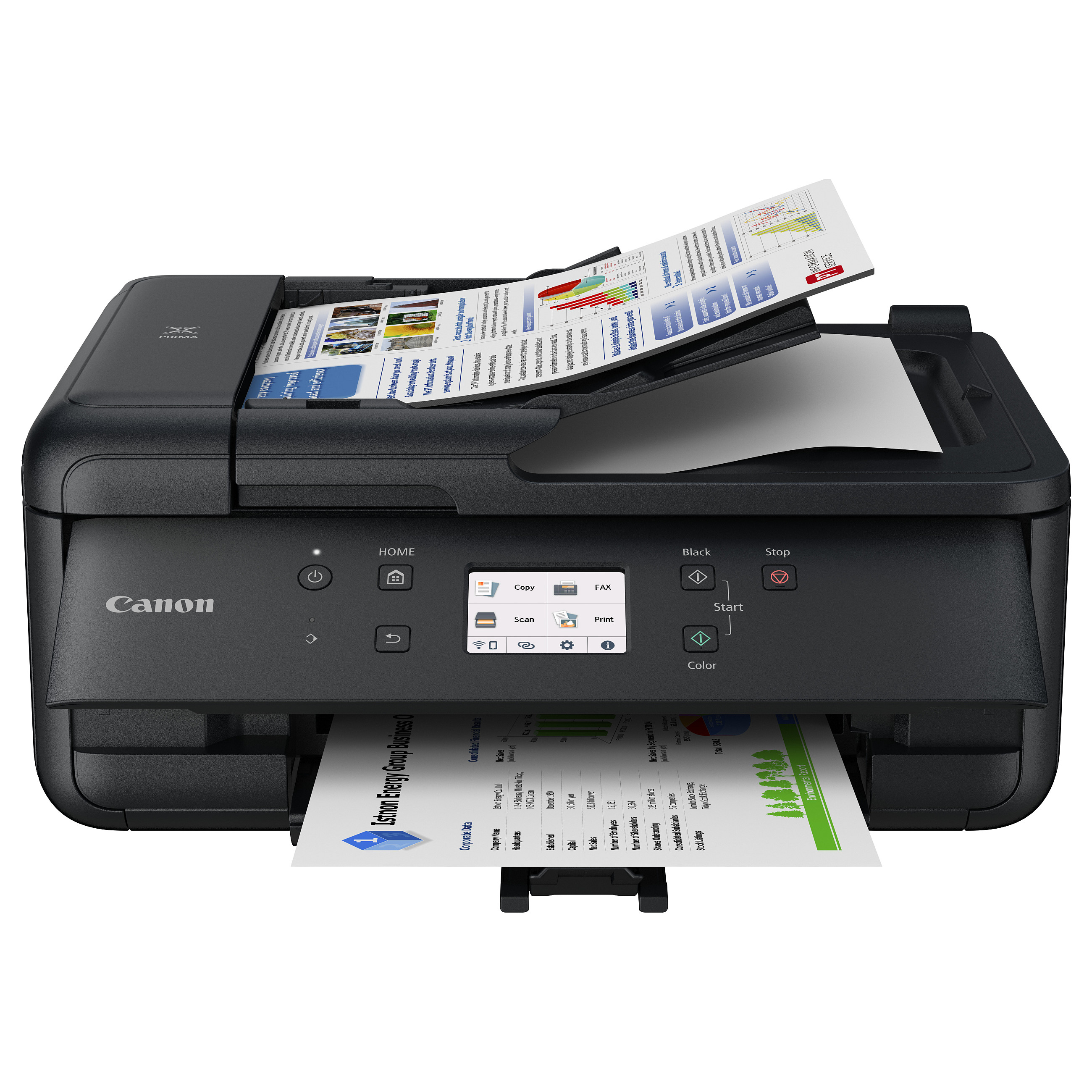 Printer Multifunksional T Canon PIXMA TR7650 WIFI 4in1 / 15ppm- Zezë thumbnail 2